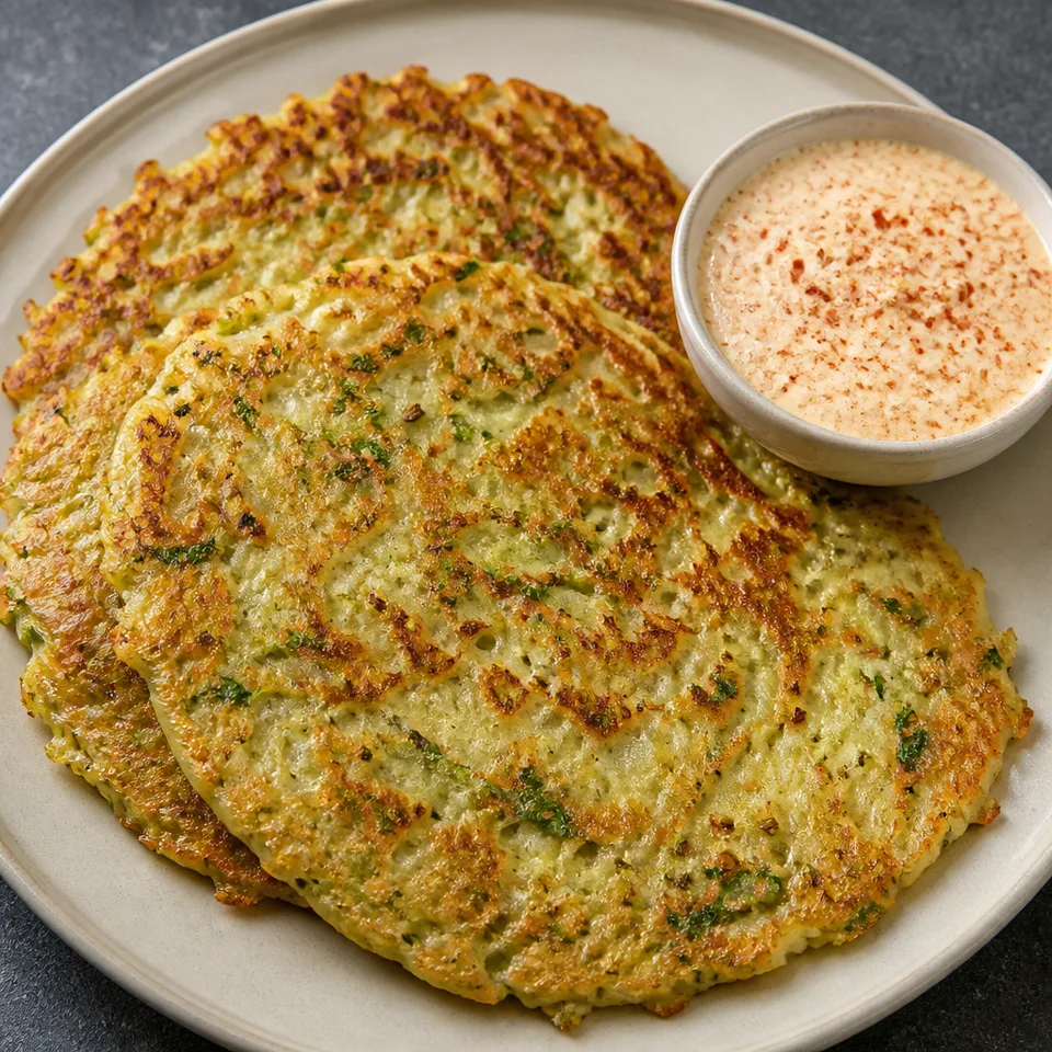 Dudhi Dhirde {Savory Bottle Gourd Pancake} — serving inspiration