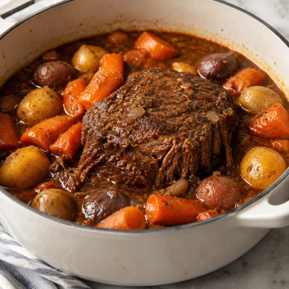 Dutch Oven Pot Roast — serving inspiration