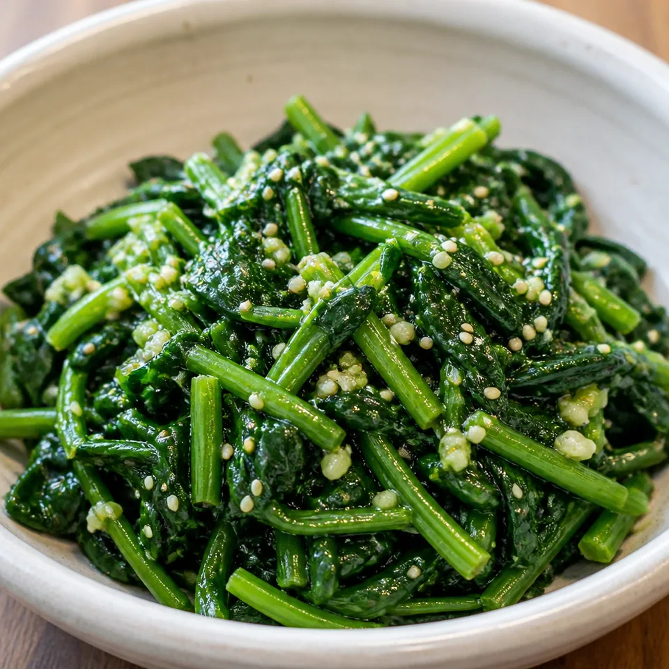 Easy 10-min. Korean Spinach Side Dish (Sigeumchi Namul) — serving inspiration