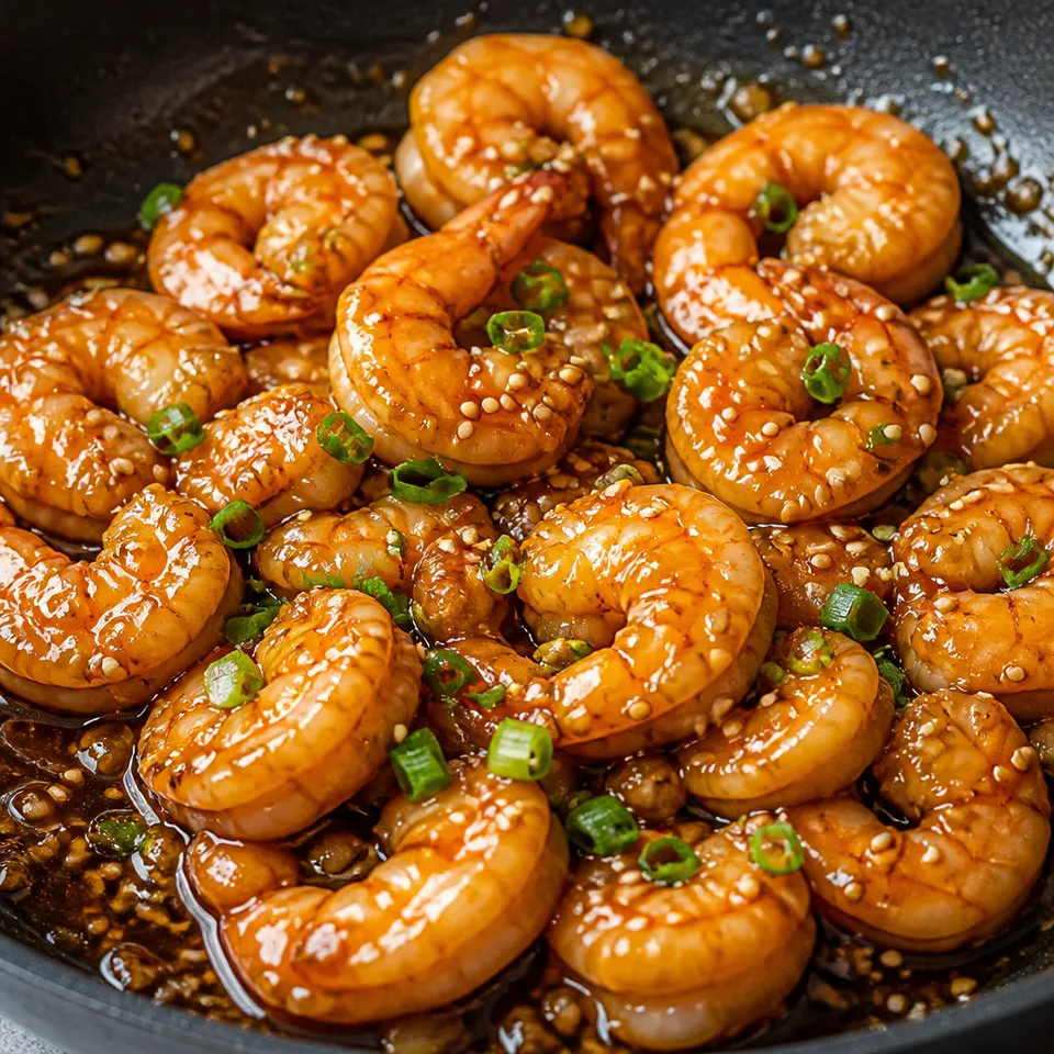 Easy 20-min. Honey Garlic Shrimp — serving inspiration