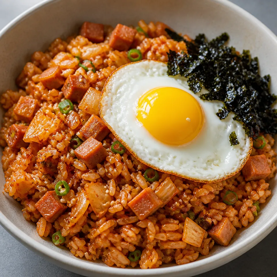Easy 20-min. Kimchi Fried Rice — serving inspiration