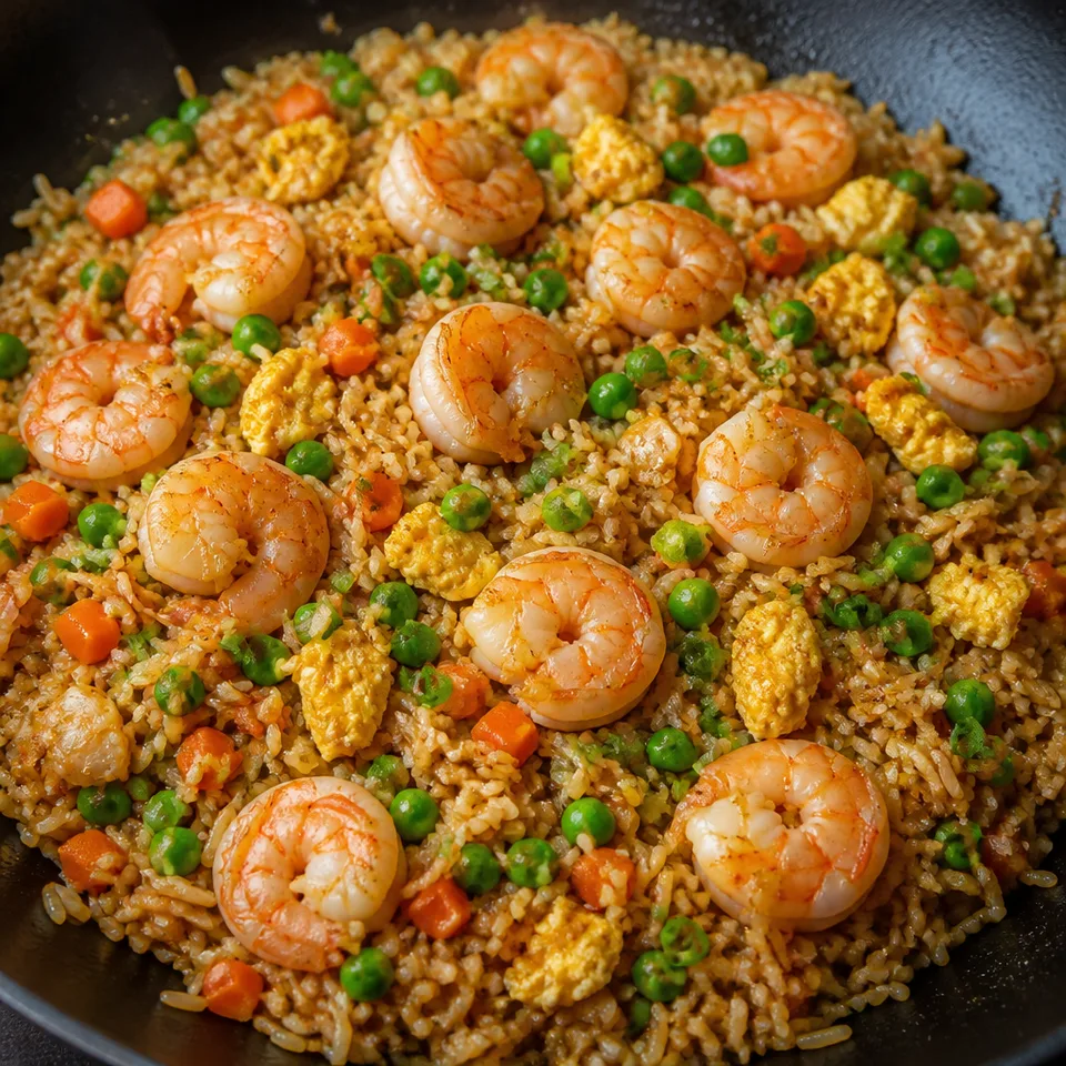 Easy 30-Minute Shrimp Fried Rice — serving inspiration