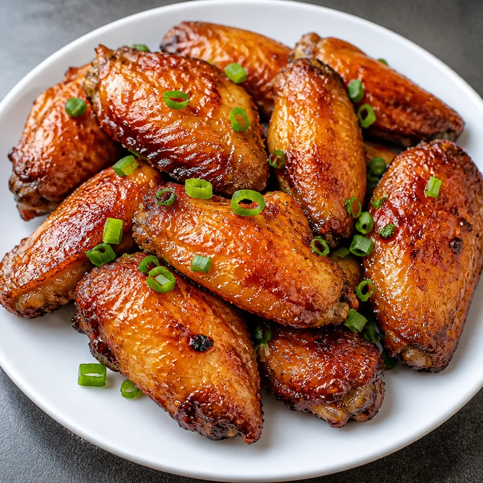 Easy Air Fryer Soy Sauce Chicken Wings — serving inspiration