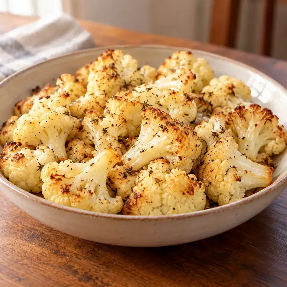 Easy Baked Cauliflower — serving inspiration
