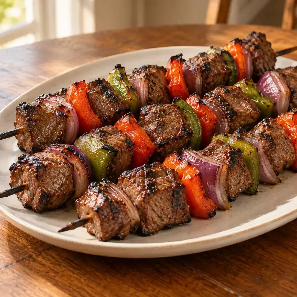 Easy Beef Kabobs — serving inspiration