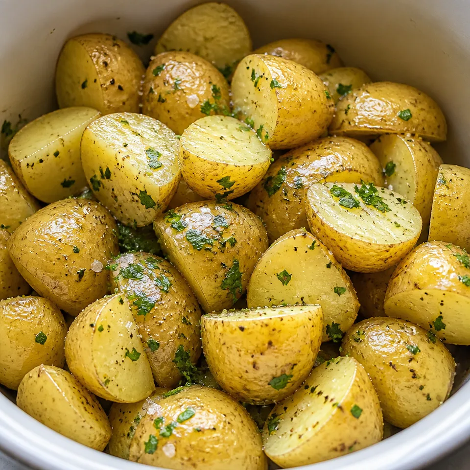 Easy Boiled Potatoes Recipe — serving inspiration