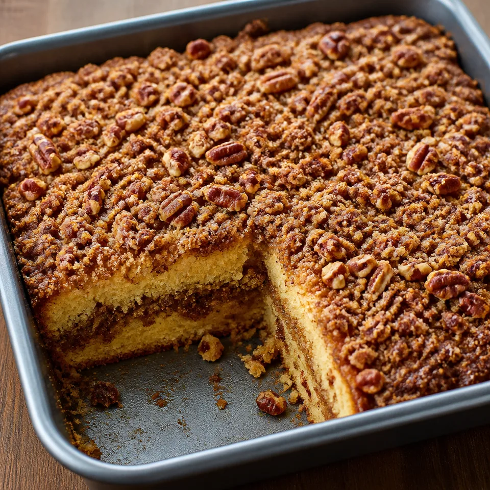 Easy Butterscotch Coffee Cake — serving inspiration