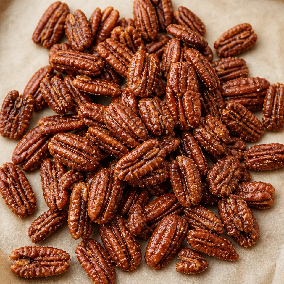 Easy Candied Pecans — serving inspiration