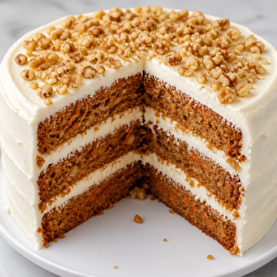 Easy Carrot Cake — serving inspiration
