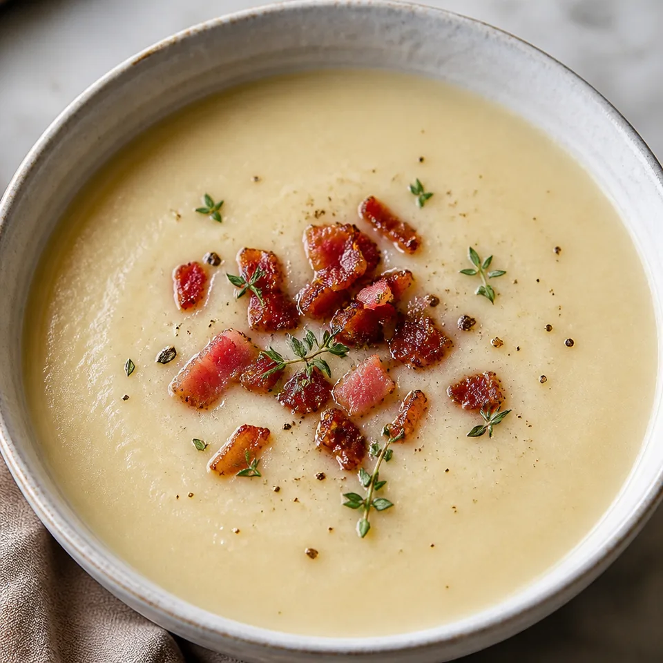 Easy Cauliflower Soup — serving inspiration