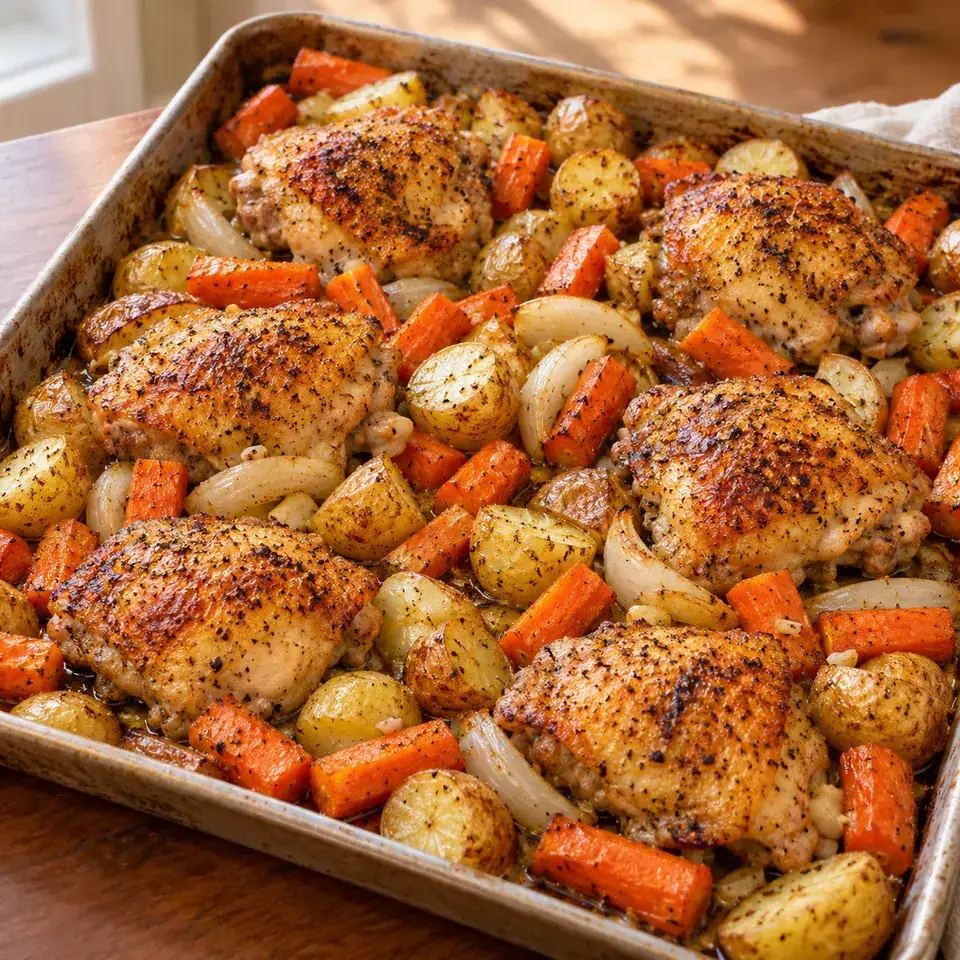 Easy Chicken and Potatoes — serving inspiration