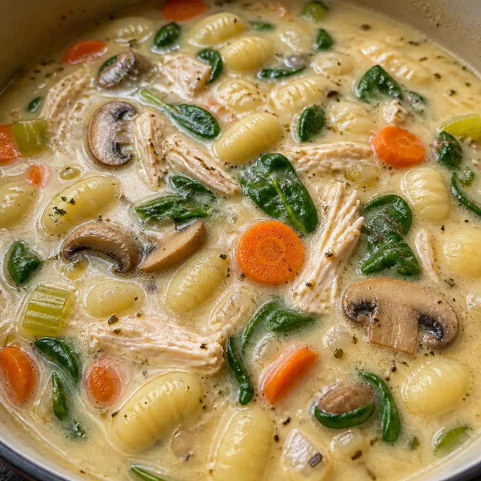 Easy Chicken Gnocchi Soup — serving inspiration