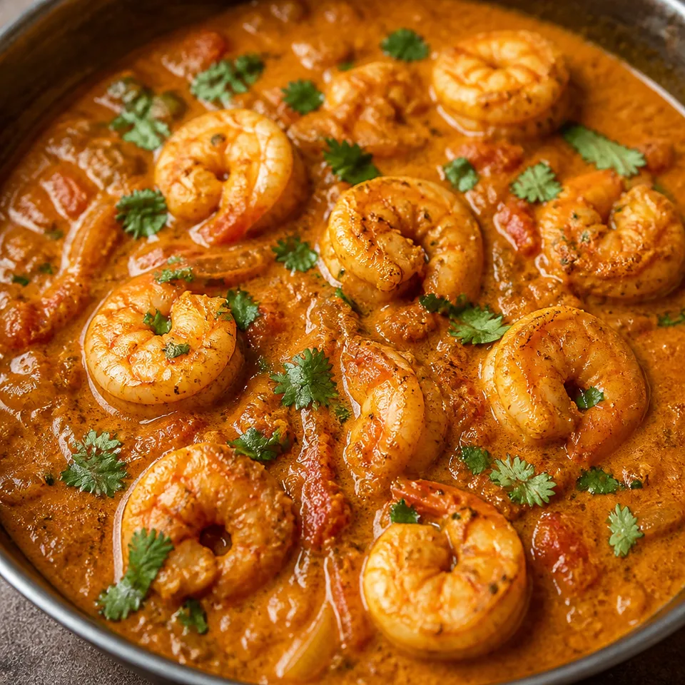 Easy Coconut Shrimp Curry — serving inspiration