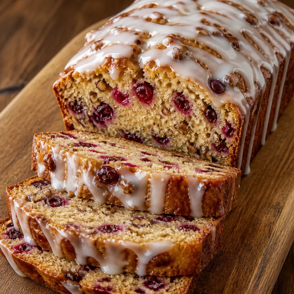 Easy Cranberry Orange Quick Bread — serving inspiration
