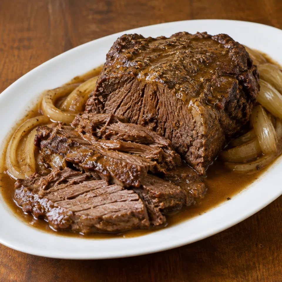 Easy Crock Pot Beef Roast (Slow Cooker Pot Roast) + VIDEO — serving inspiration