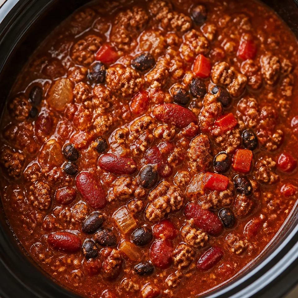 Easy Crockpot Chili Recipe — serving inspiration
