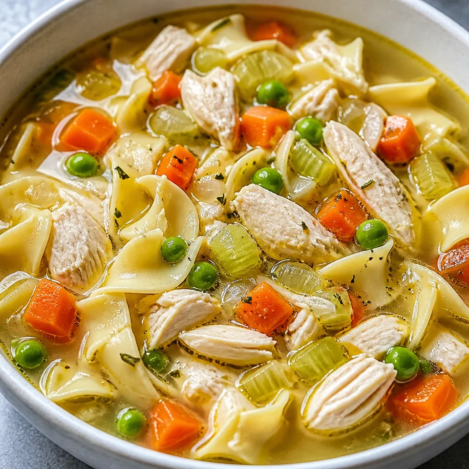 Easy Homemade Chicken Noodle Soup — serving inspiration