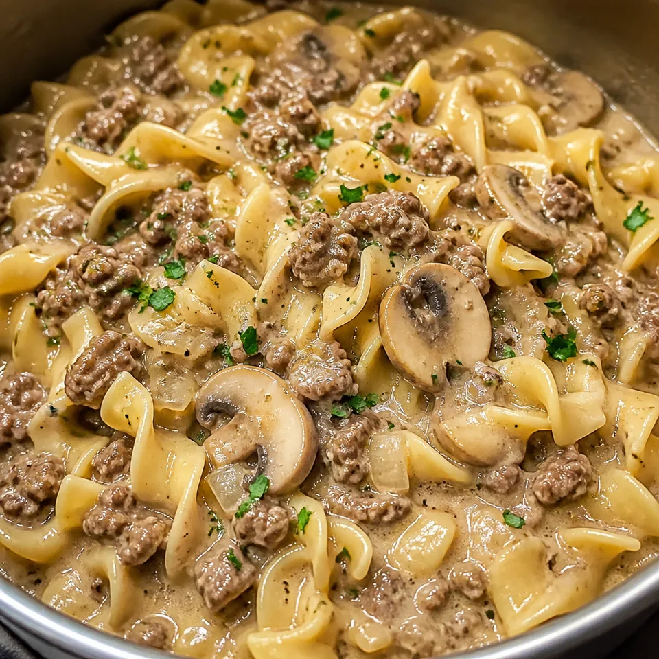 Easy Instant Pot Stroganoff — serving inspiration
