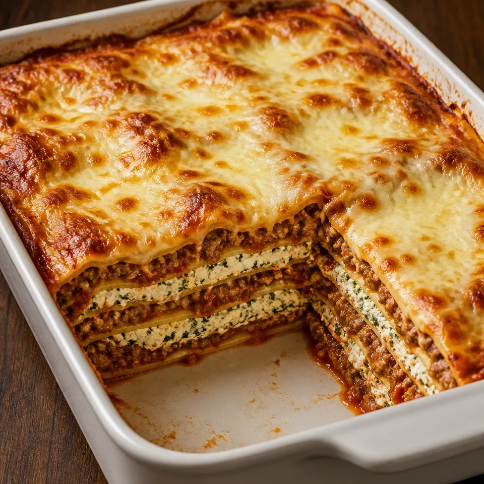 Easy Lasagna — serving inspiration