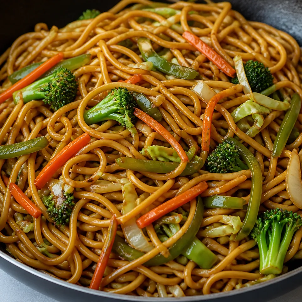 Easy Lo Mein — serving inspiration