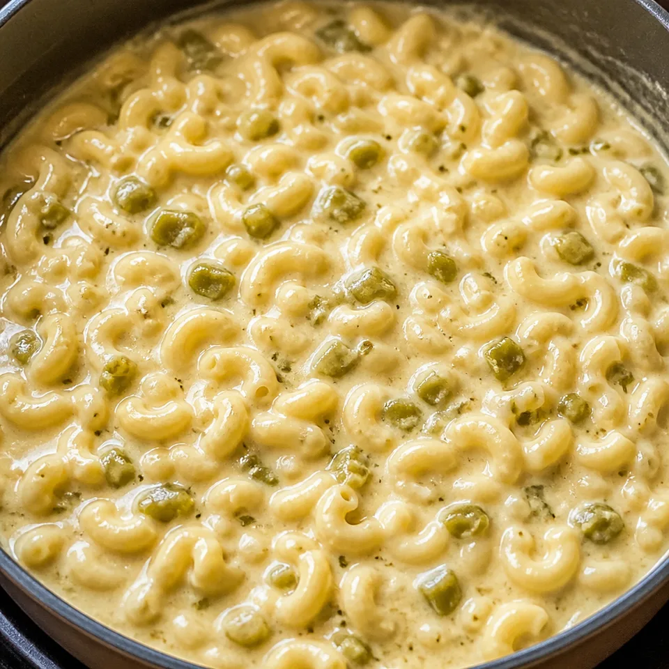 Easy One Pot Green Chile Macaroni and Cheese — serving inspiration
