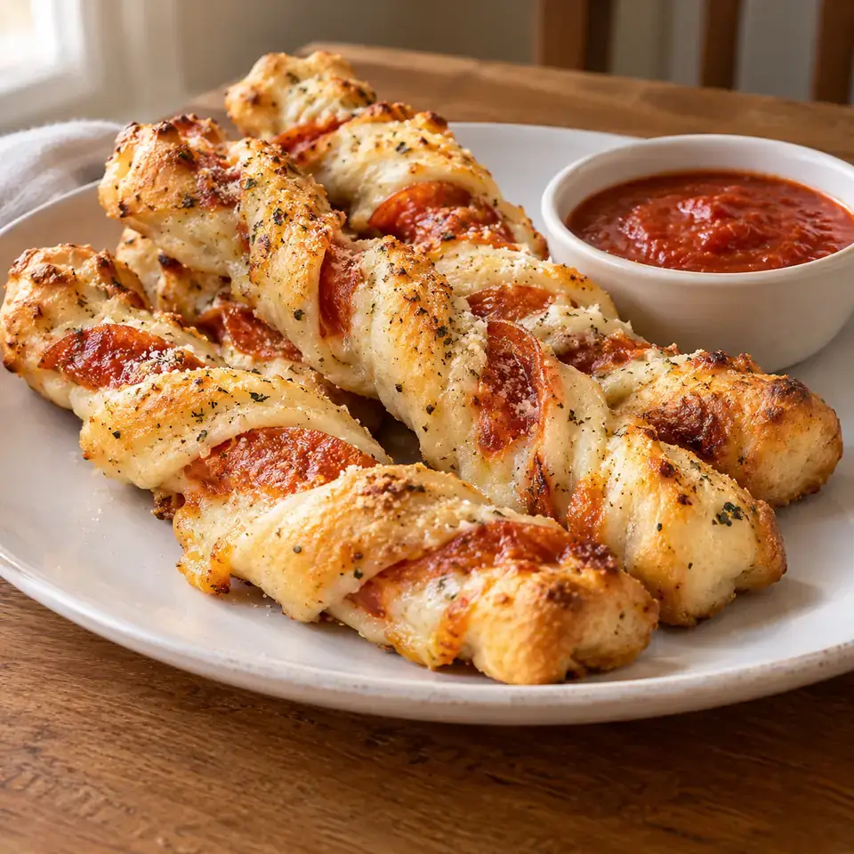 Easy Pizza Twists — serving inspiration