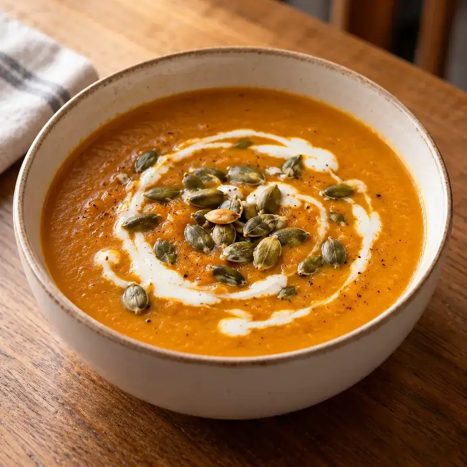 Easy Pumpkin Soup — serving inspiration