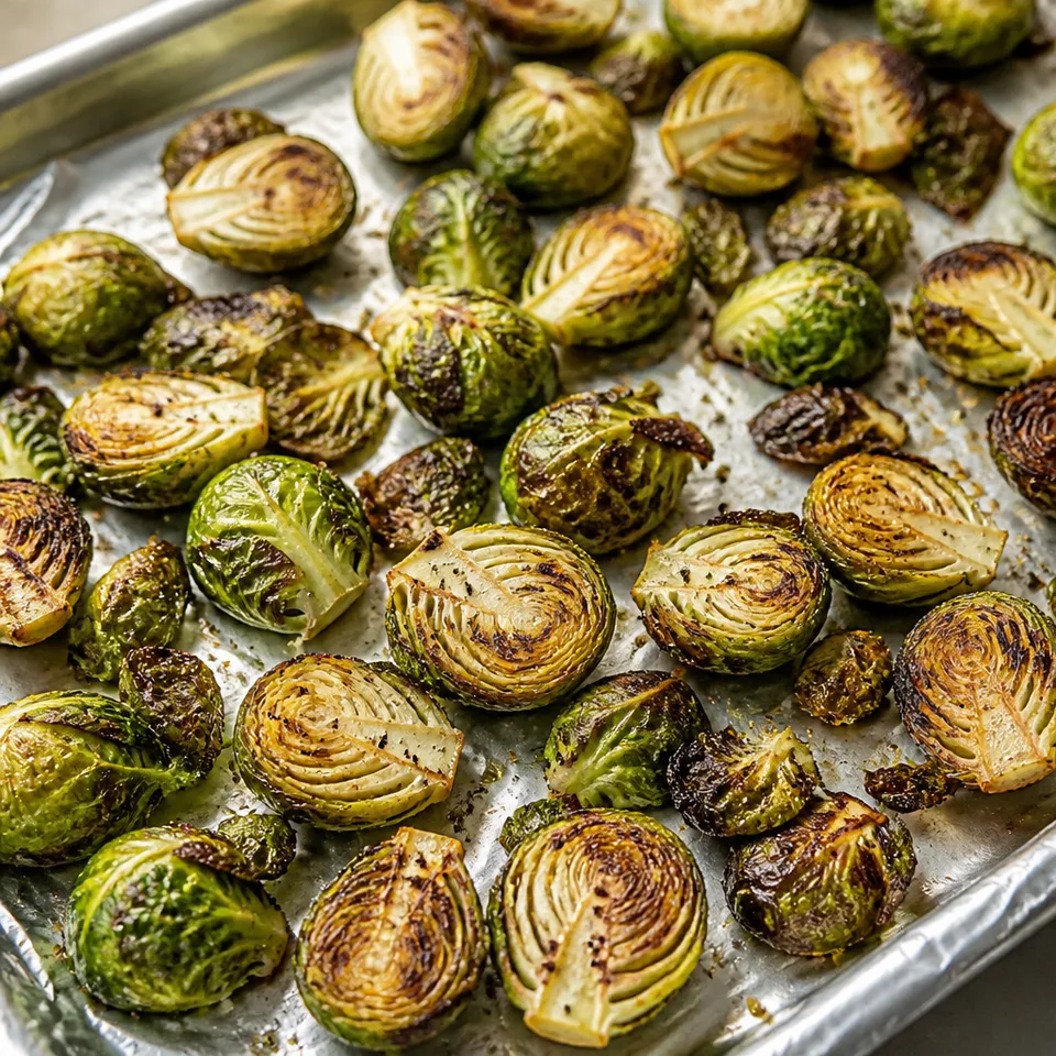 Easy Roasted Brussels Sprouts — serving inspiration