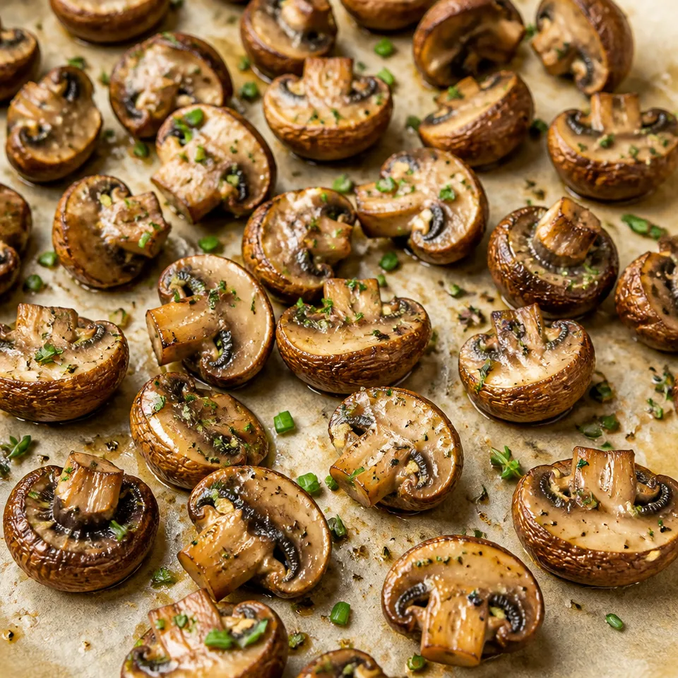 Easy Roasted Mushrooms Recipe — serving inspiration