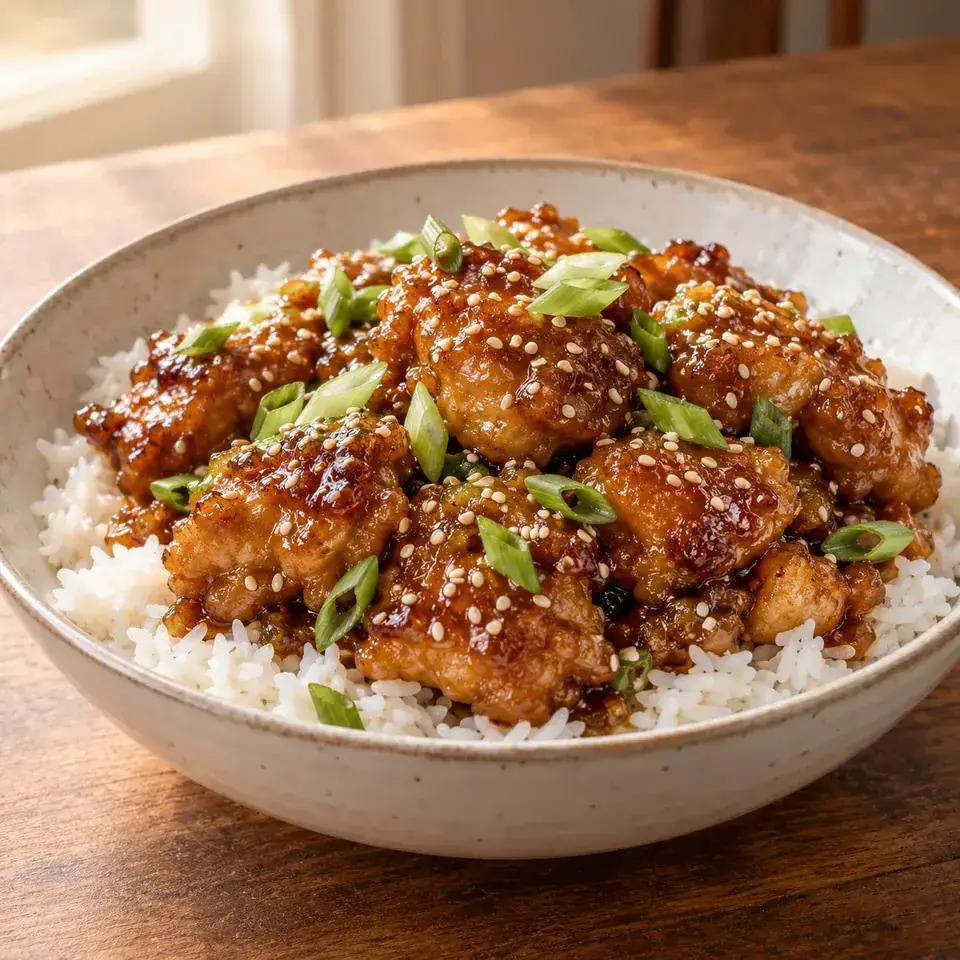Easy Sesame Chicken — serving inspiration