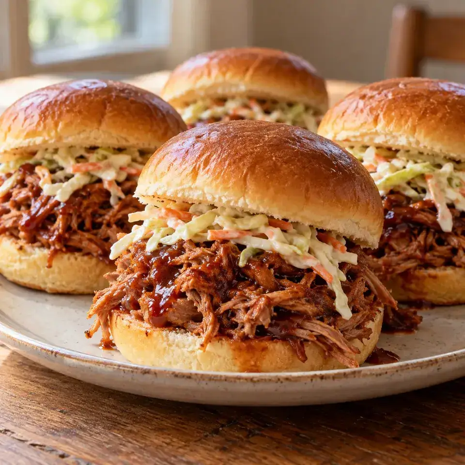 Easy slow cooker BBQ pulled pork — serving inspiration