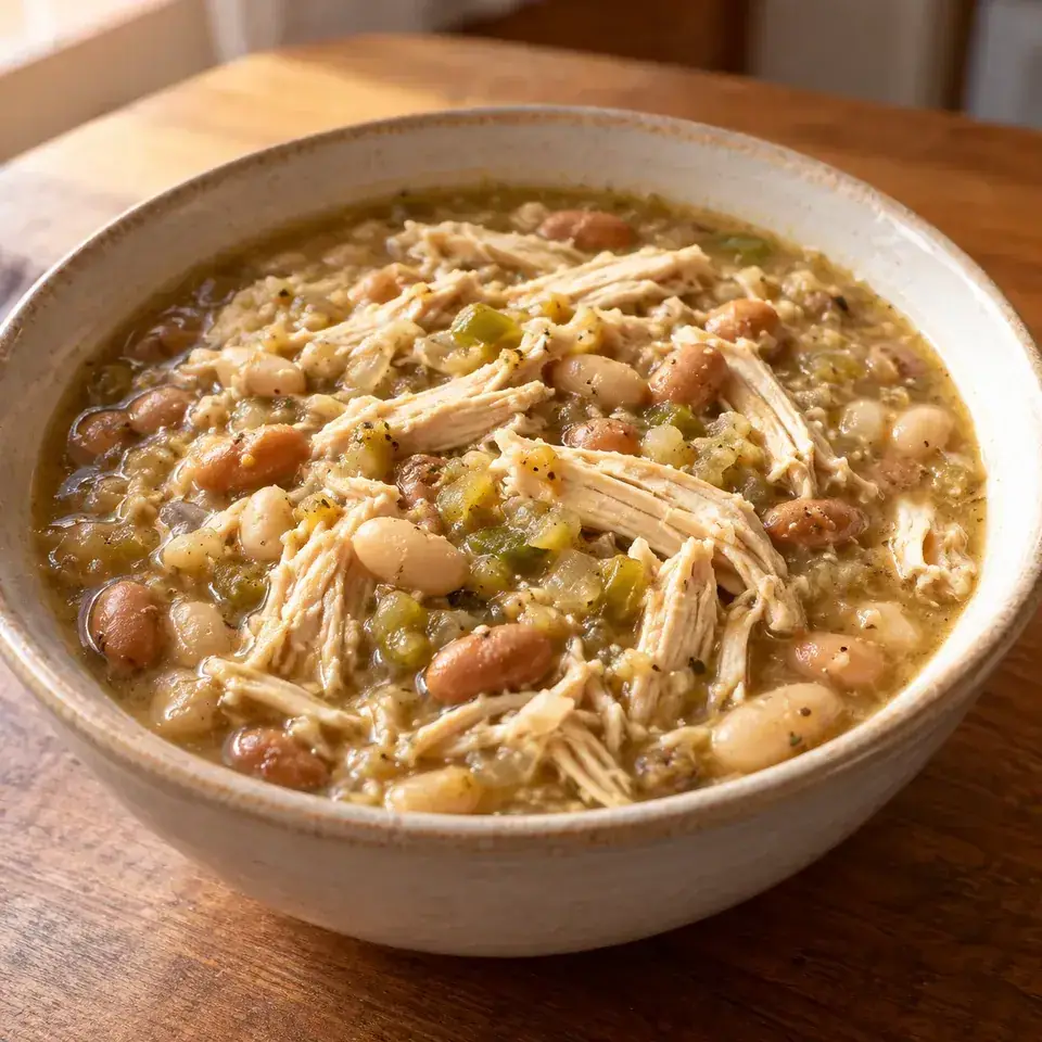 Easy Slow Cooker White Chicken Chili — serving inspiration