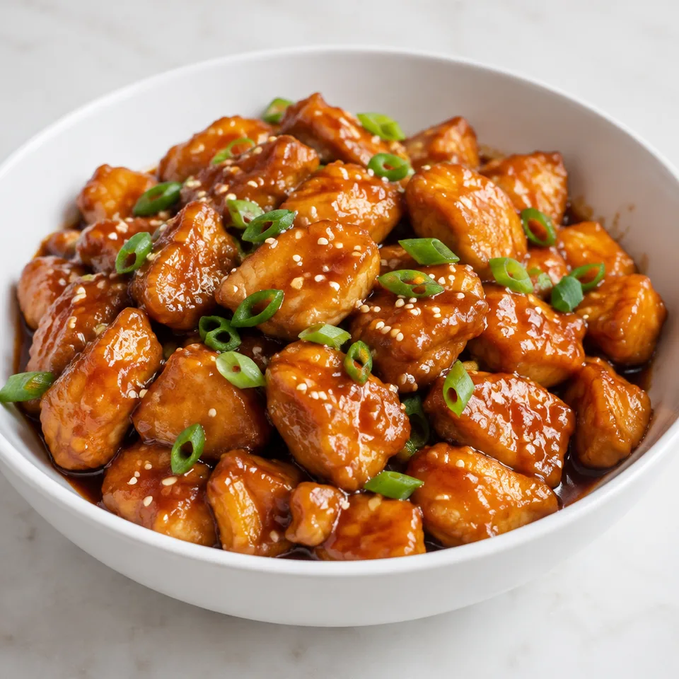 Easy Sweet and Sour Chicken — serving inspiration
