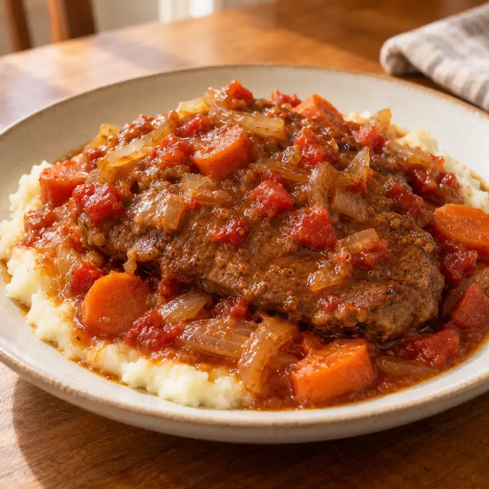 Easy Swiss Steak — serving inspiration