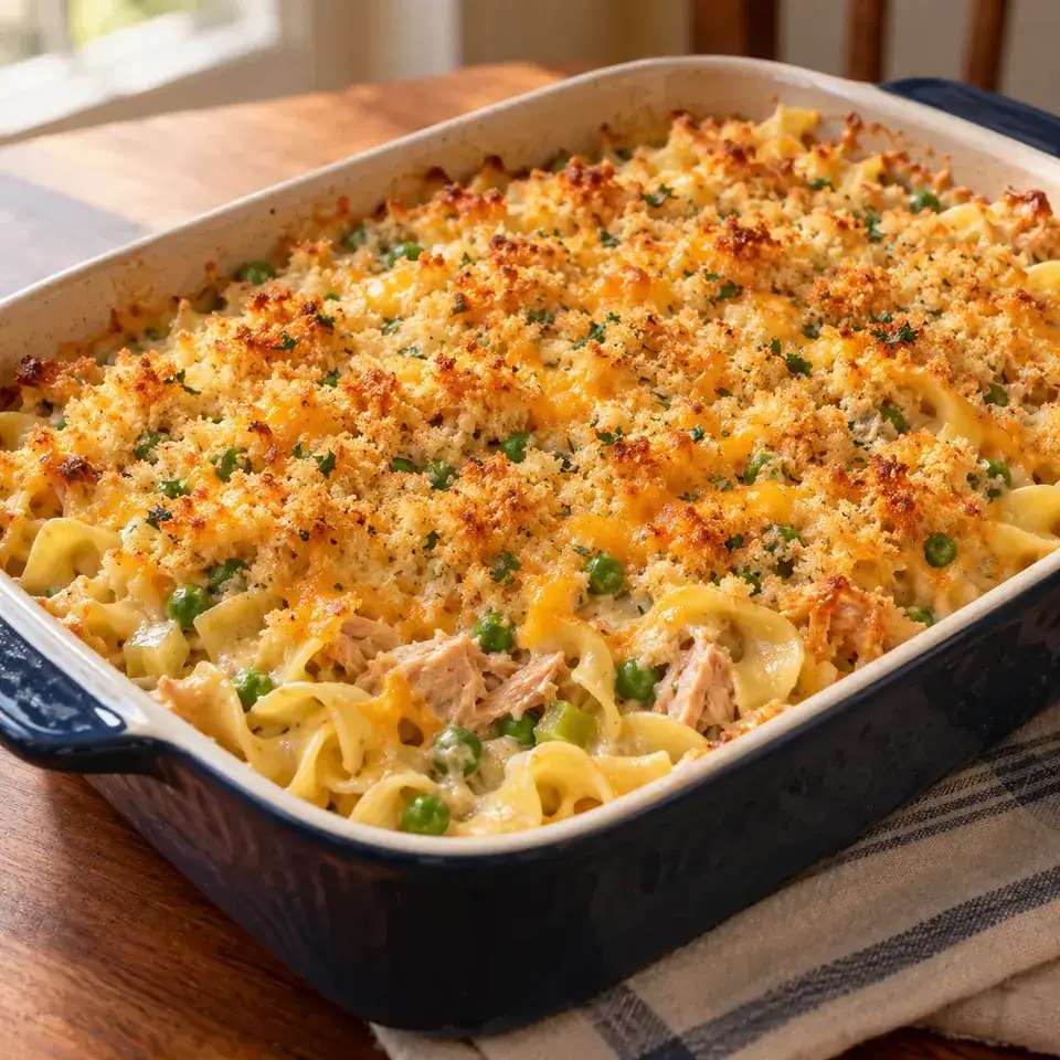 Easy Tuna Casserole — serving inspiration