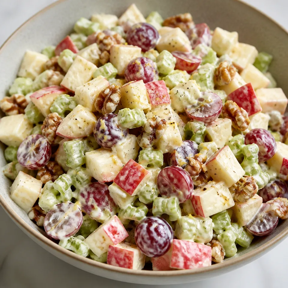 Easy Waldorf Salad — serving inspiration