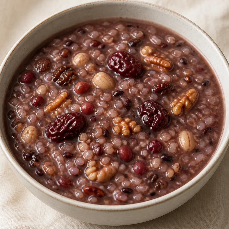 Eight Treasure Congee (八宝粥) — serving inspiration
