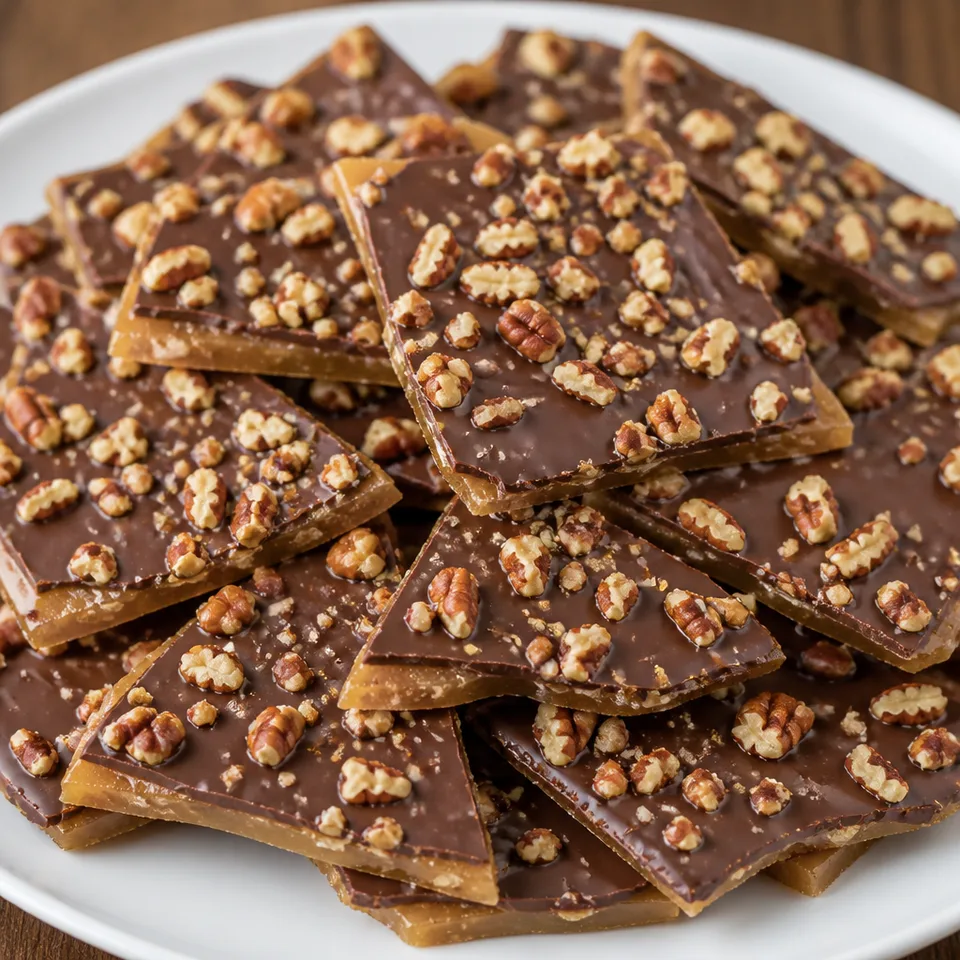 English Toffee Recipe — serving inspiration