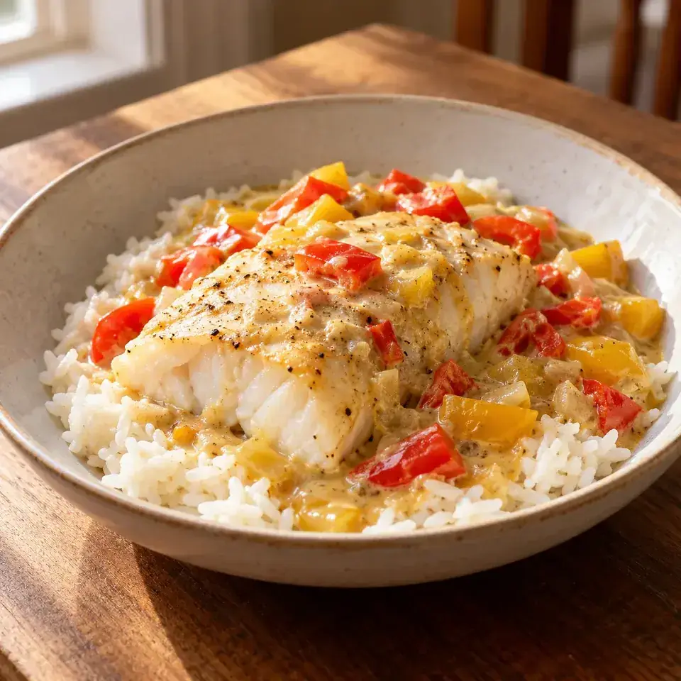 Coconut lime cod — serving inspiration