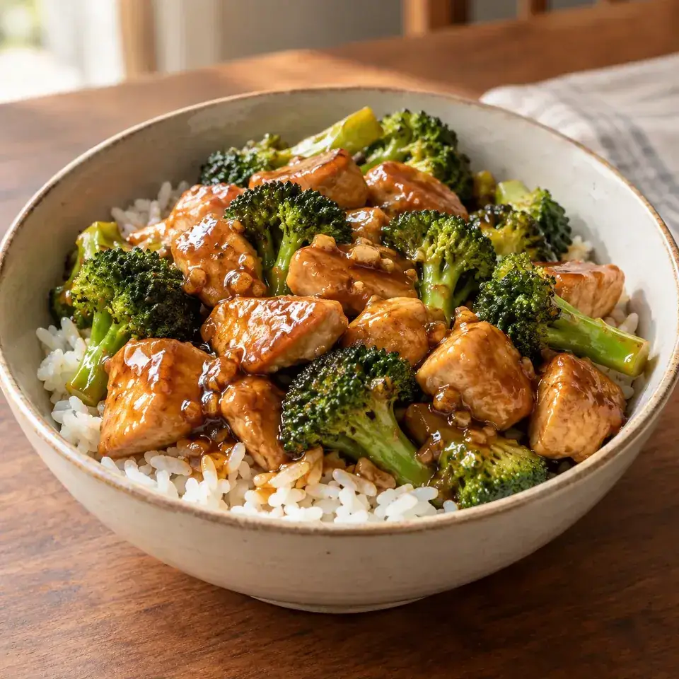 Teriyaki chicken bowls — serving inspiration