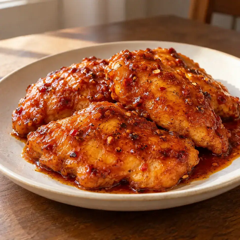 Firecracker Chicken — serving inspiration