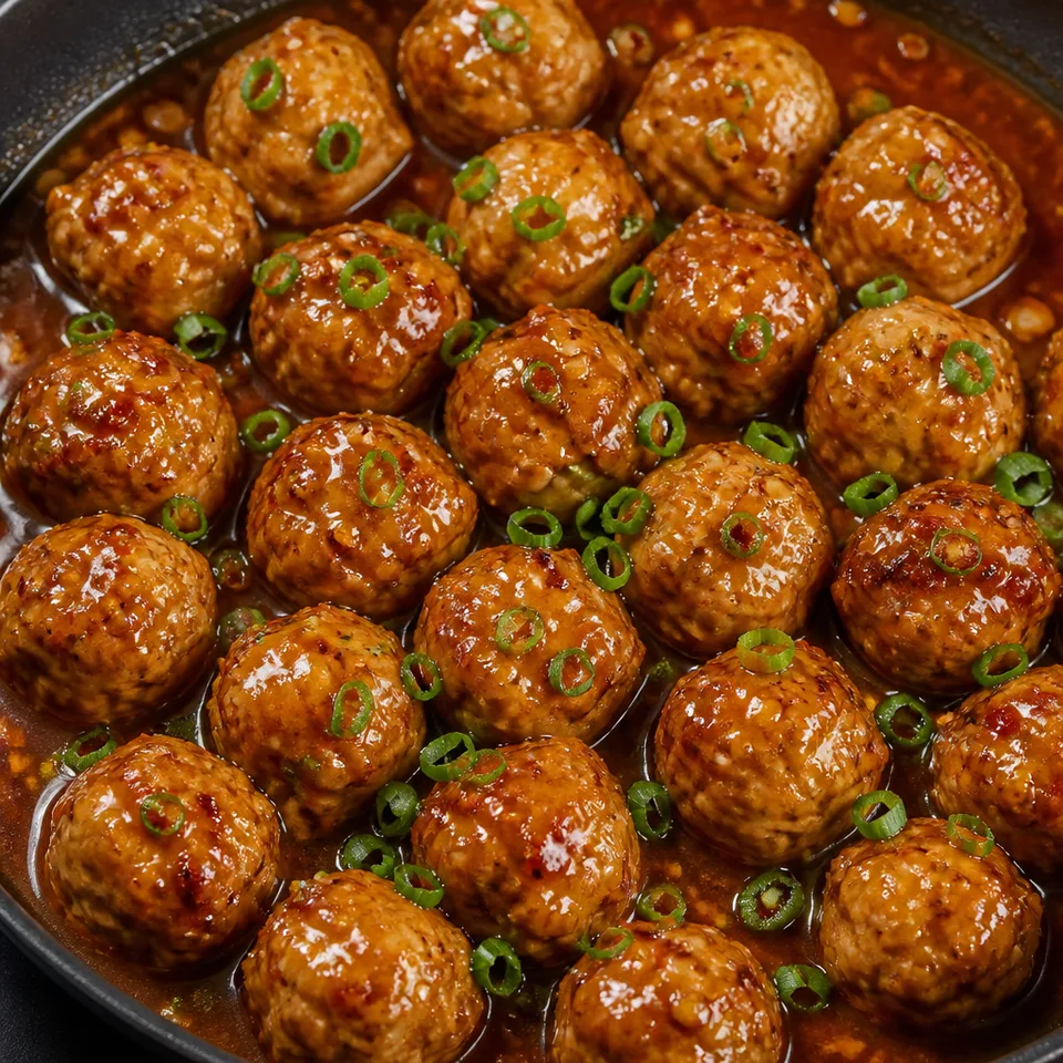 Firecracker Meatballs — serving inspiration