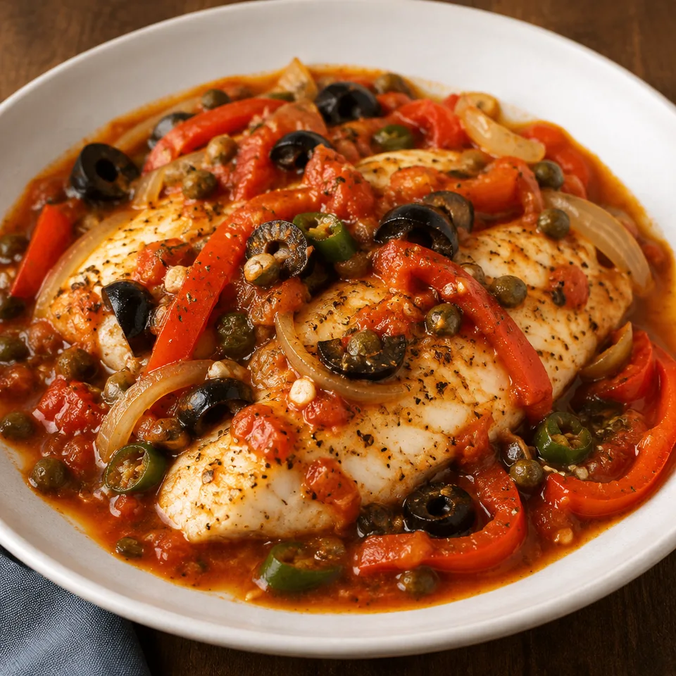 Fish Veracruz — serving inspiration