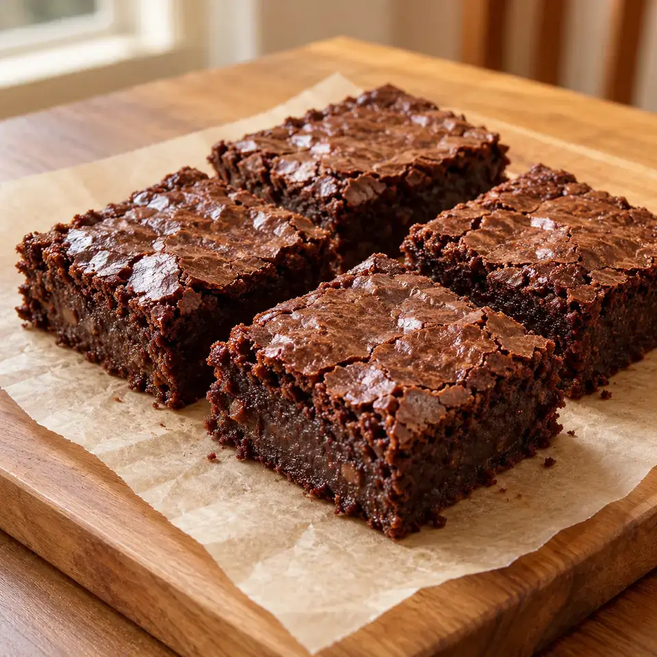 Flourless Chocolate Brownies (gluten free) — serving inspiration