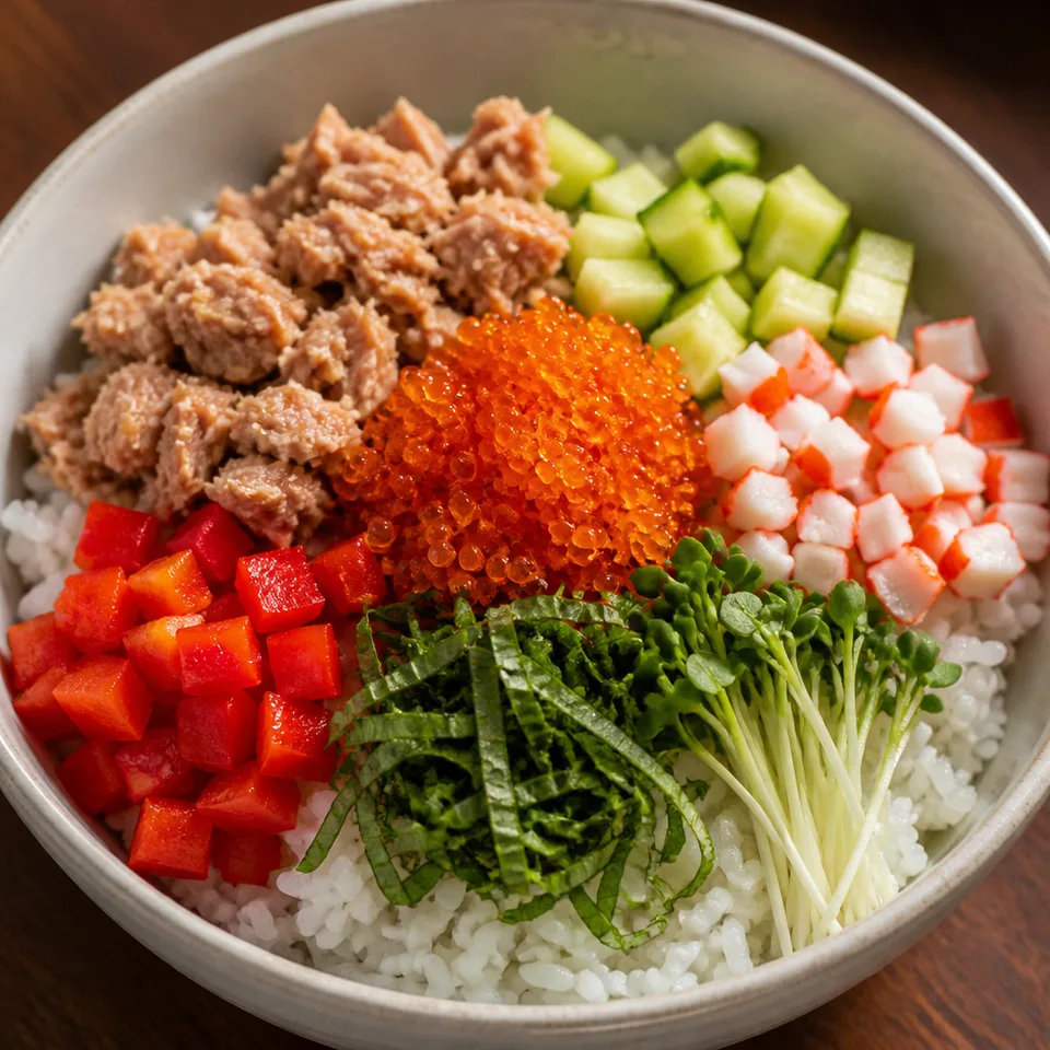 Flying Fish Roe Rice (Al Bap) — serving inspiration