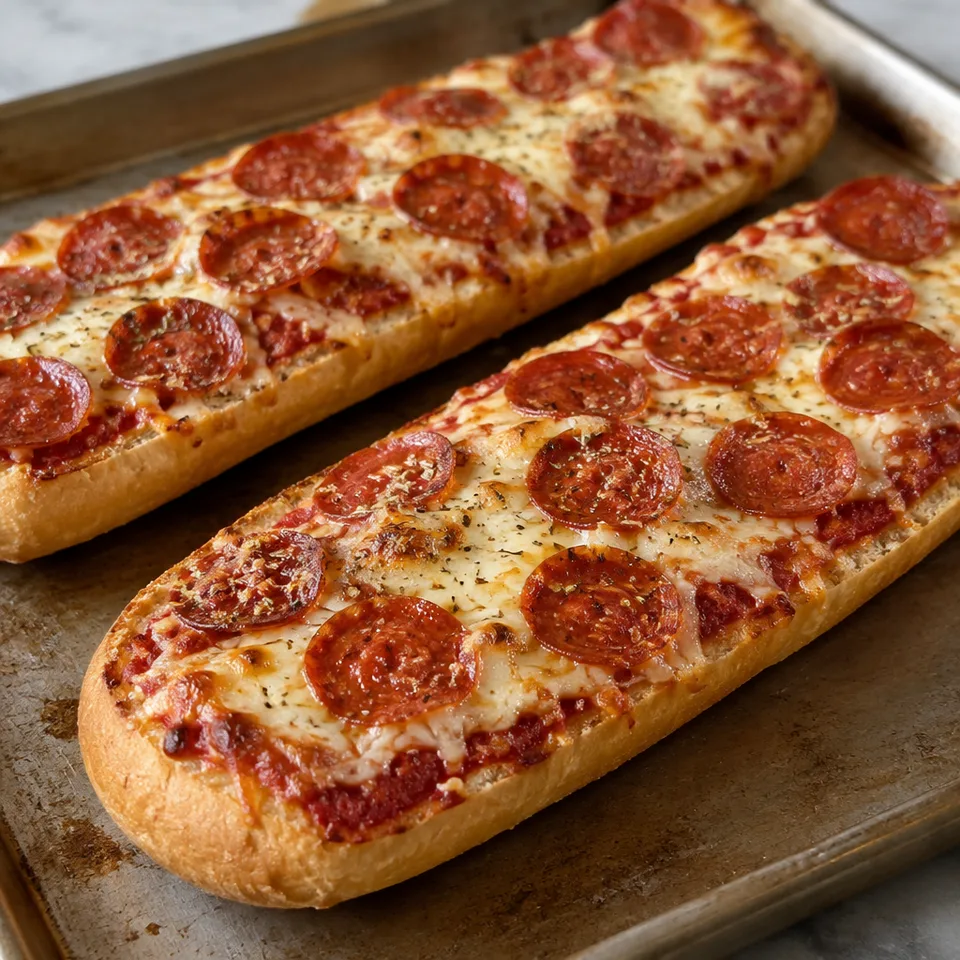 French Bread Pizza recipe — serving inspiration