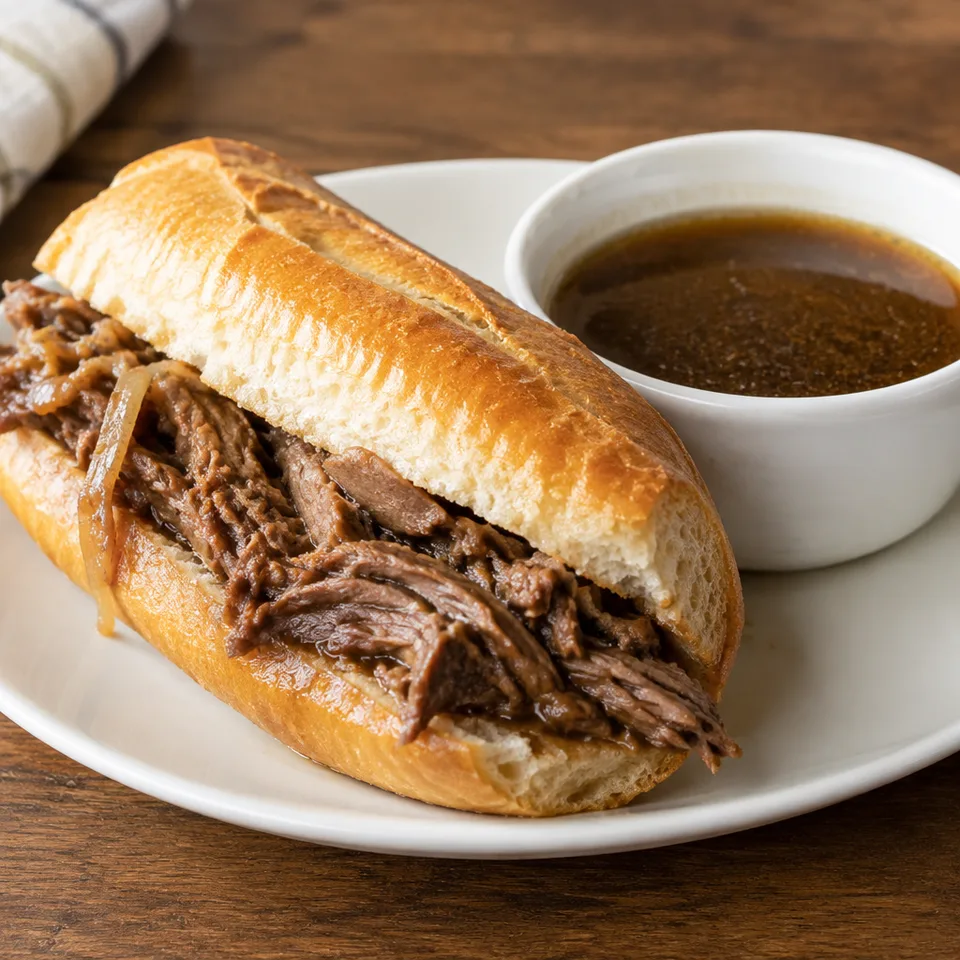 French Dip Sandwich — serving inspiration