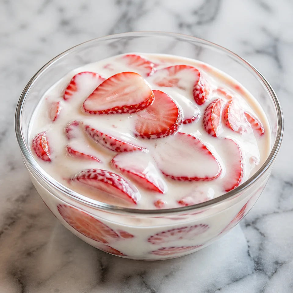 Fresas Con Crema — serving inspiration