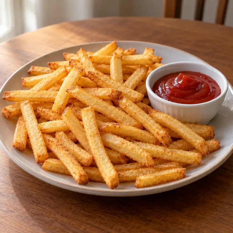 Frozen french fries — serving inspiration