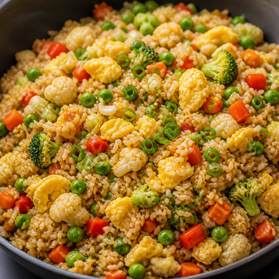 FROZEN VEGETABLE FRIED RICE — serving inspiration